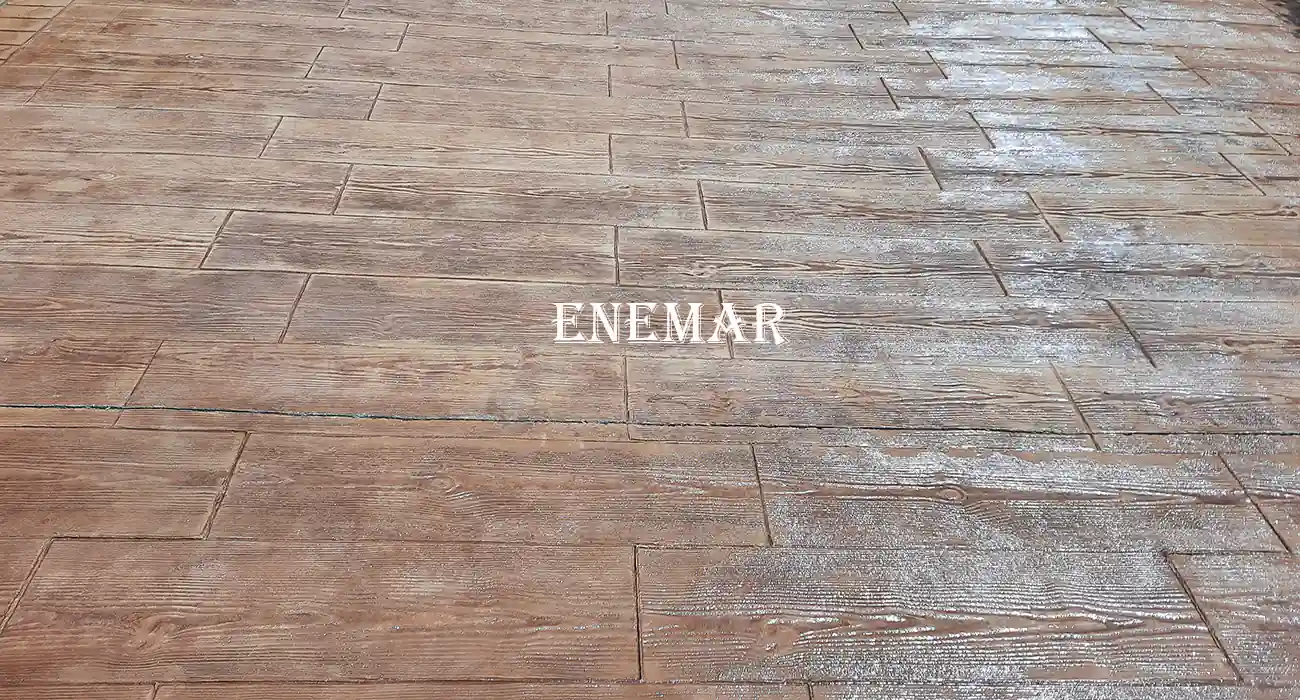 Obra hormigón impreso Paracuellos de Jarama