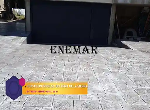 Video Hormigón impreso Becerril de la Sierra