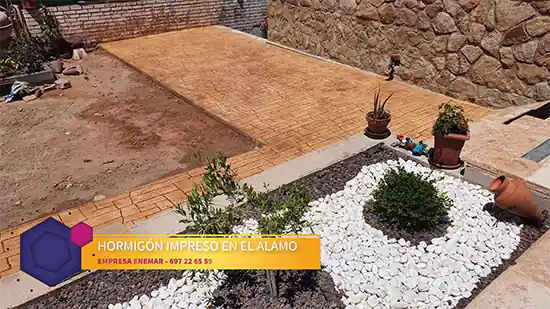 Video Hormigón impreso El Álamo
