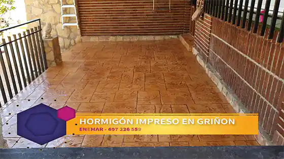 Video Hormigón impreso Griñon