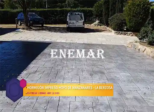 Video Hormigón impreso Hoyo de Manzanares