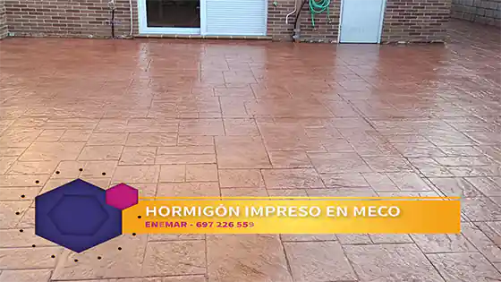 Video Hormigón impreso Meco