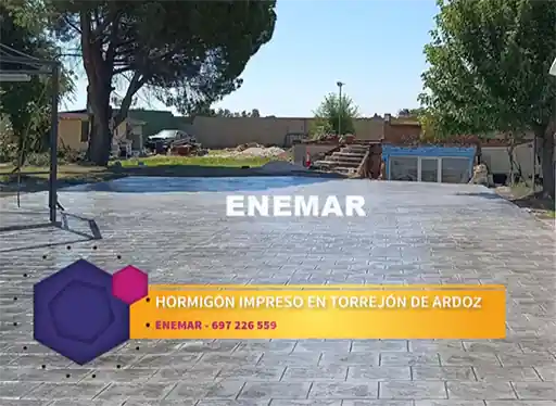 Video Hormigón impreso Torrejón de Ardoz