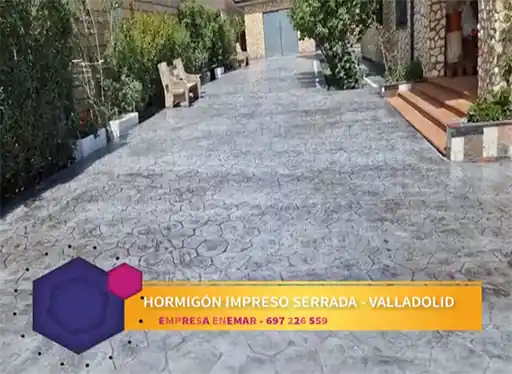 Video Hormigón impreso Valladolid
