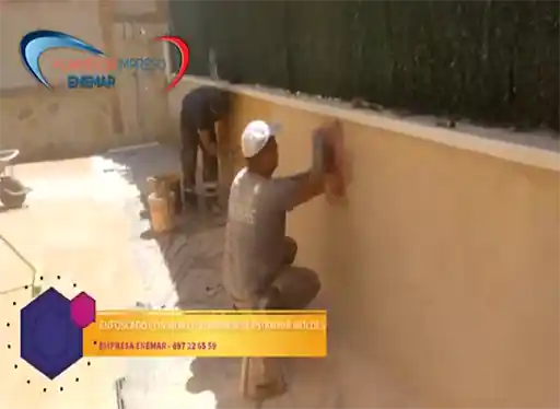 Video Hormigón impreso vertical Madrid