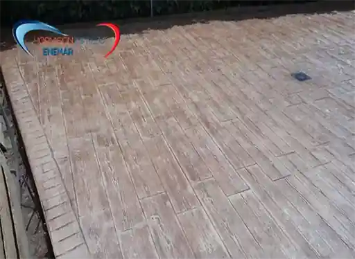 Hormigón impreso Torres de la Alameda